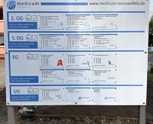 Portfolio Medicum Wegeleitsystem