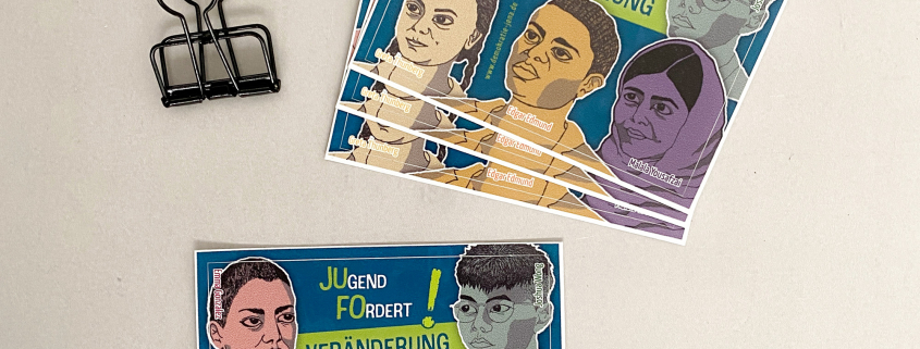 Portfolio Sticker Aufkleber Jugenfonds